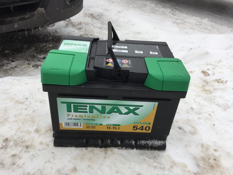 Аккумуляторная батарея Tenax