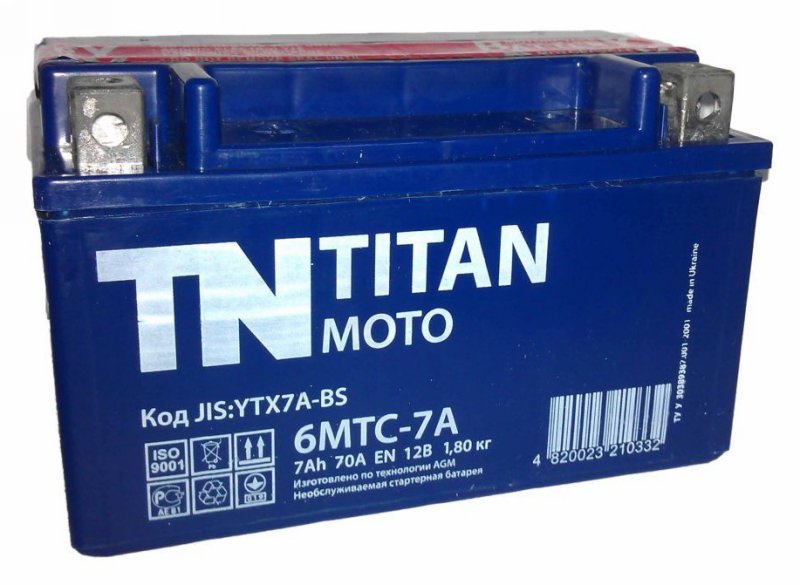 АКБ Titan Moto