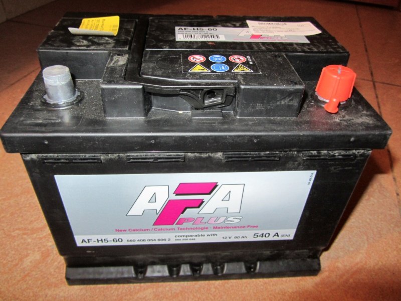 Аккумуляторная батарея AFA