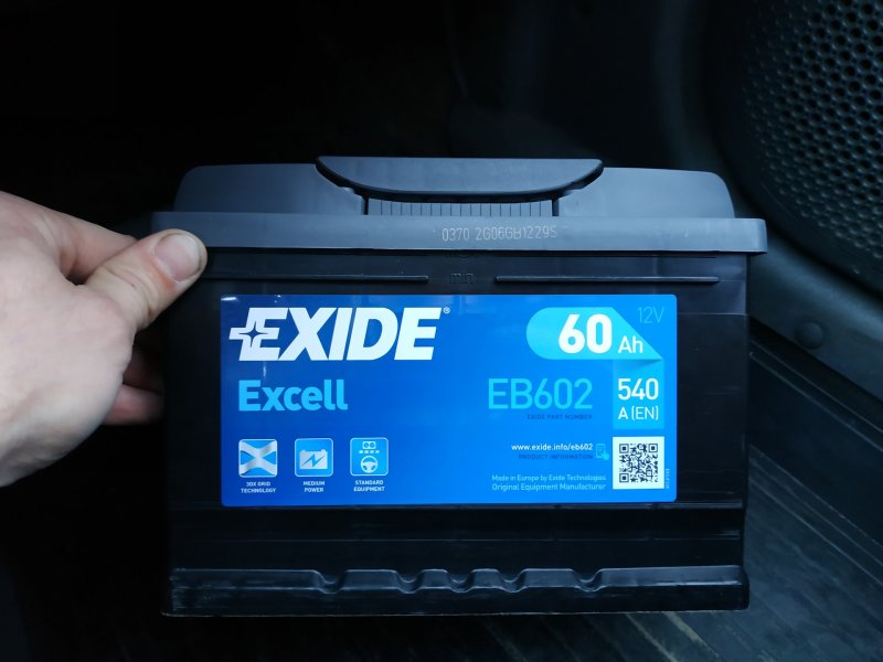 АКБ Exide Excell new