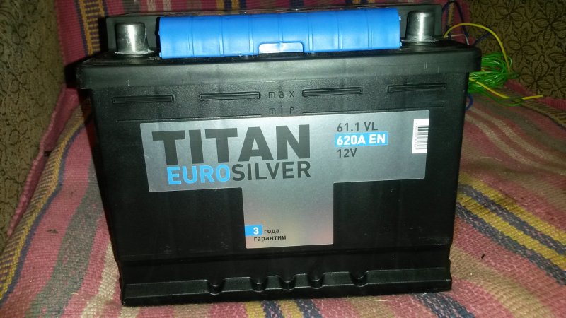 АКБ Titan Euro Silver