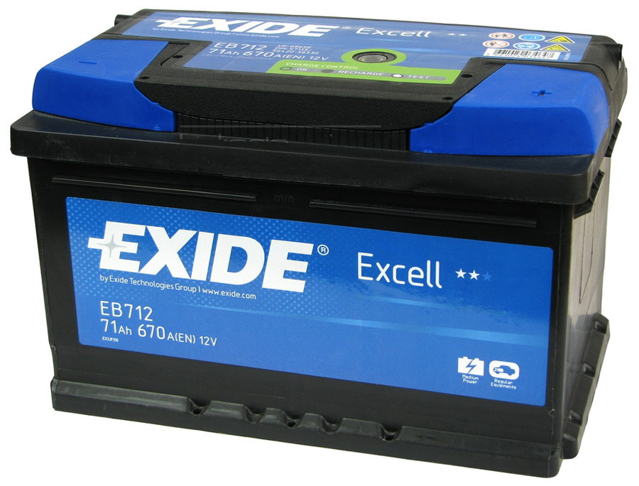 Exide Excell EB712