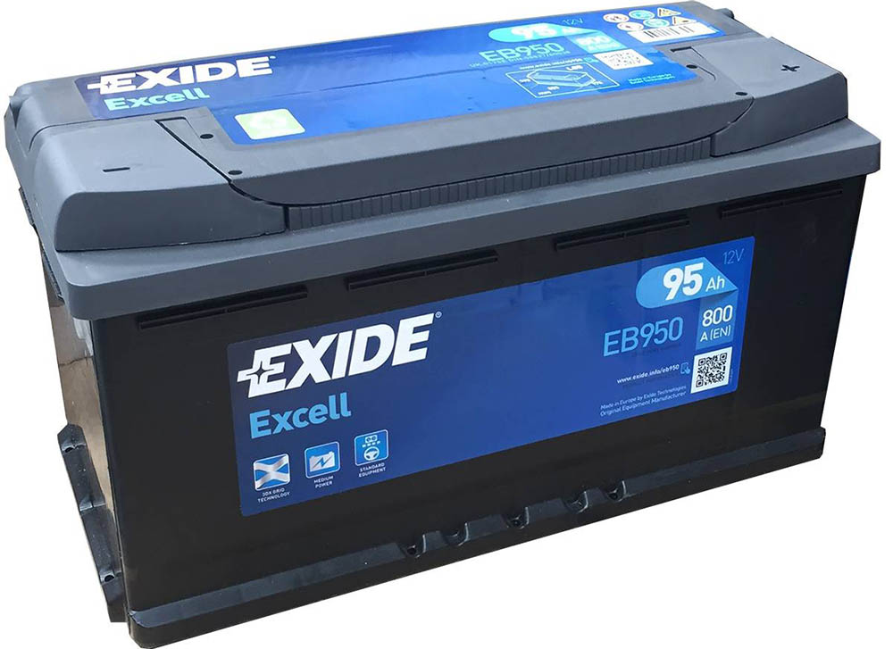 Exide Excell EB950 95R для ЗИЛа