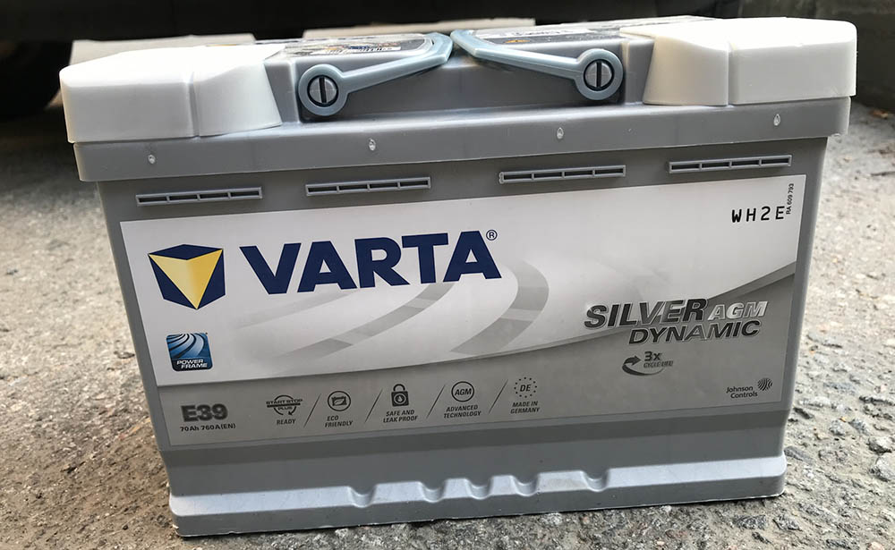 Varta AGM Silver E39 для Skoda Kodiaq