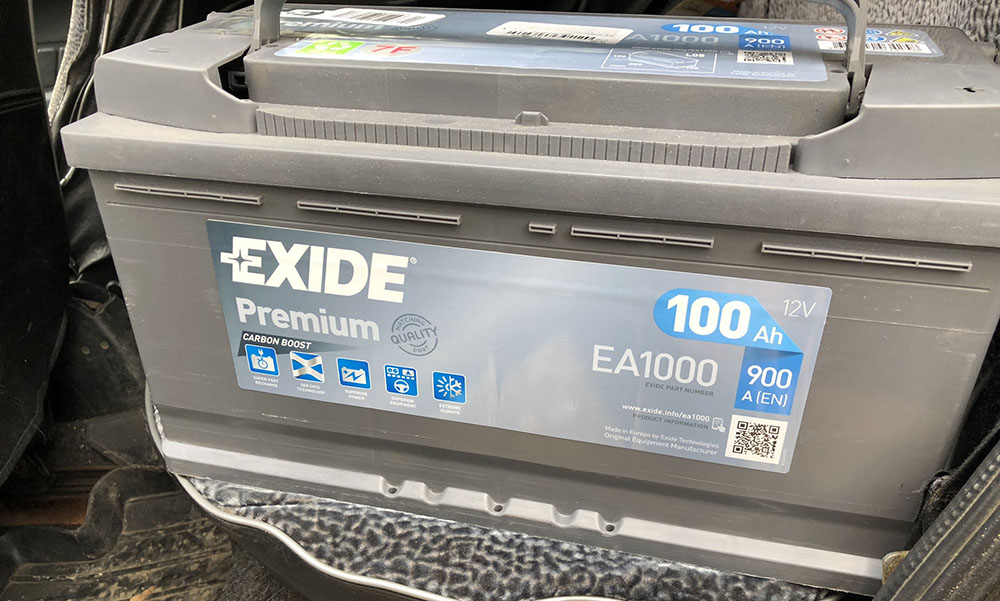 Exide Premium EA1000 для BMW X6