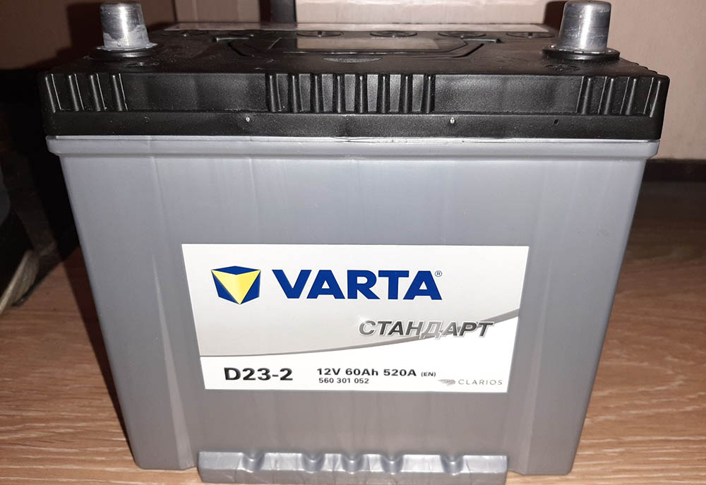 Varta Standart D23-2 60R для Nissan Teana