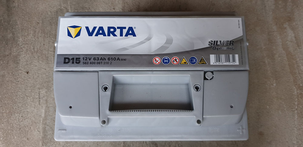 Varta Silver Dynamic D15 для Opel Vectra