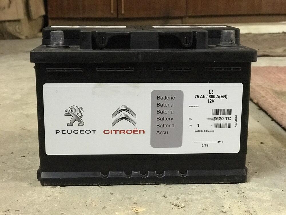 Аккумуляторная батарея для Peugeot